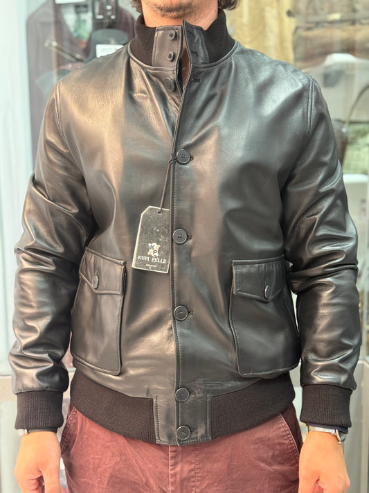 Bomber con bottoni