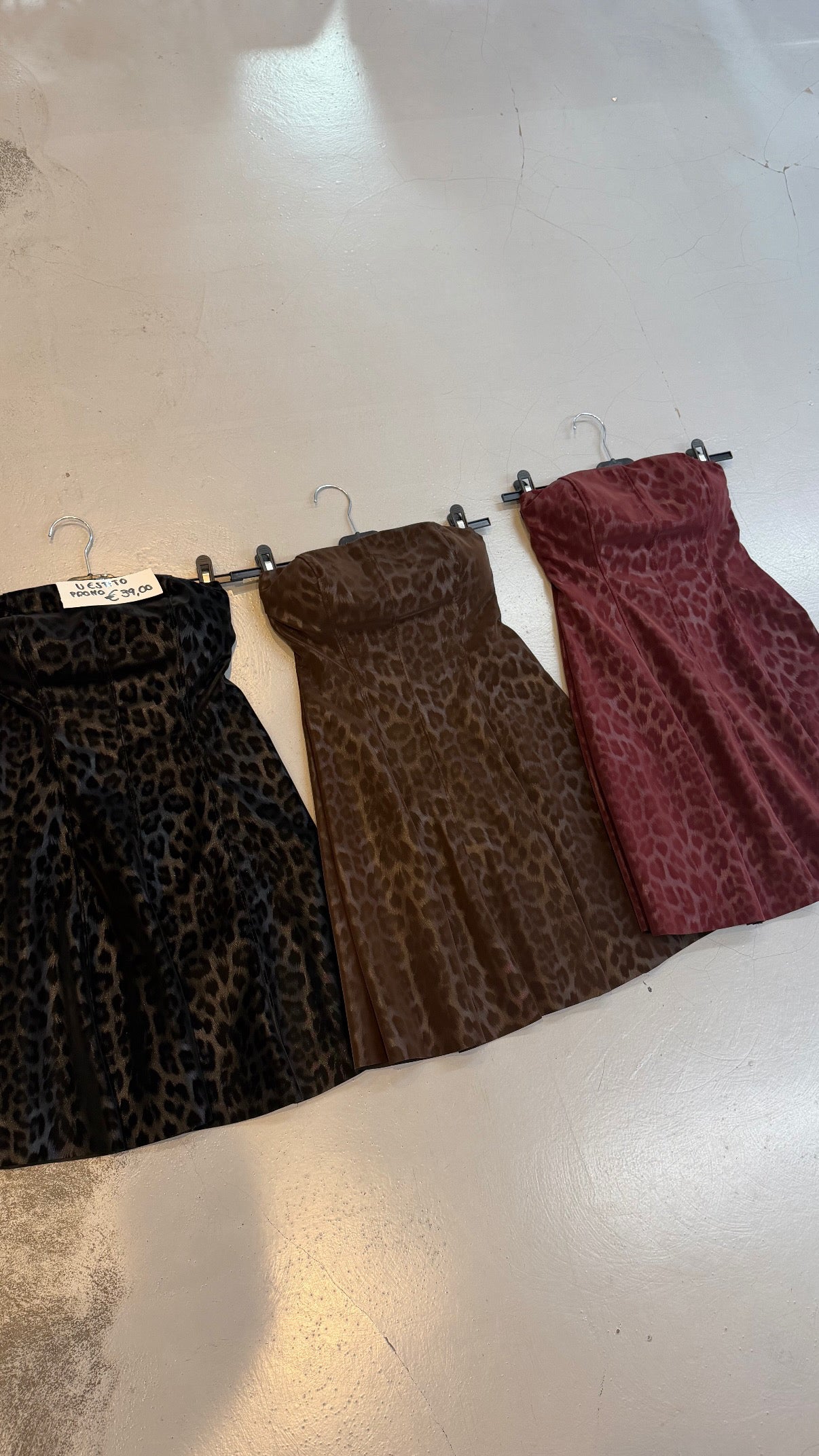 Vestito leopardato