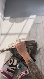 Modello giada rettangolare camoscio