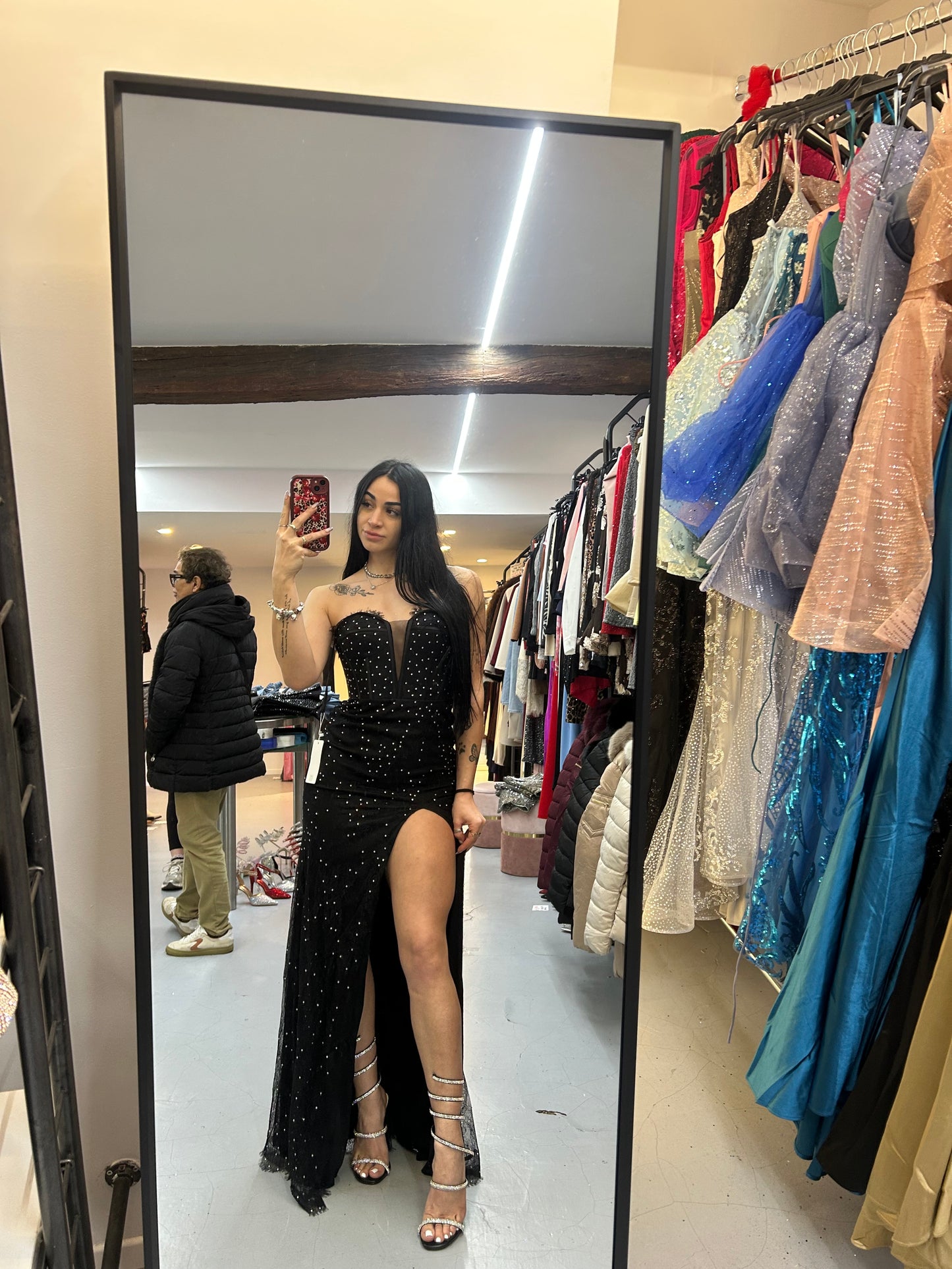 Abito da cerimonia morticia