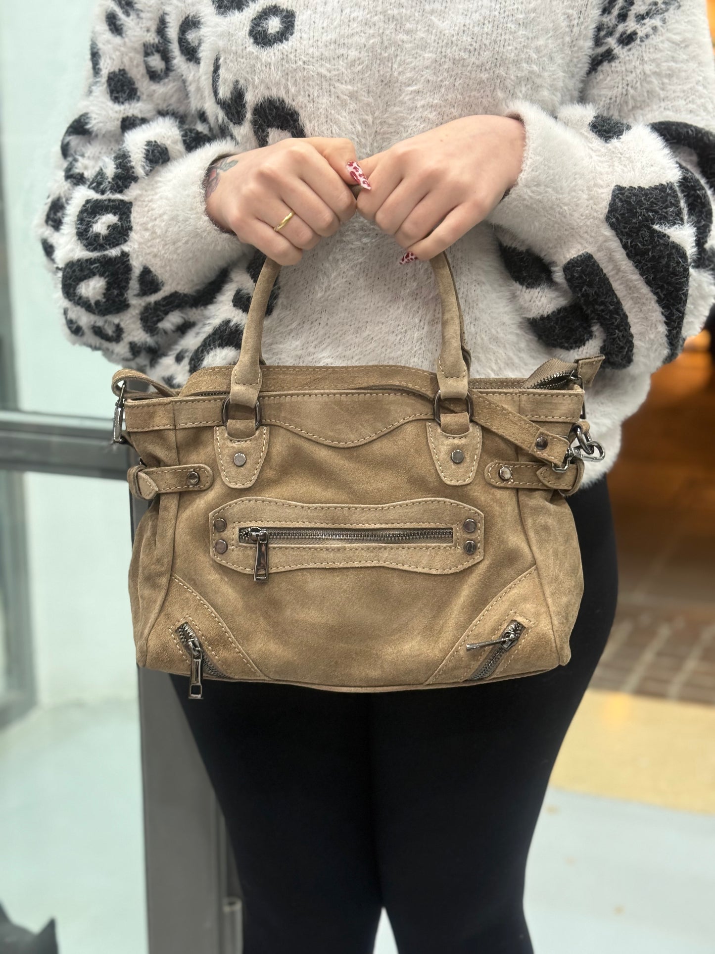Giada limited edition in camoscio