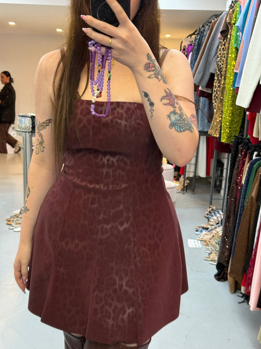 Vestito leopardato