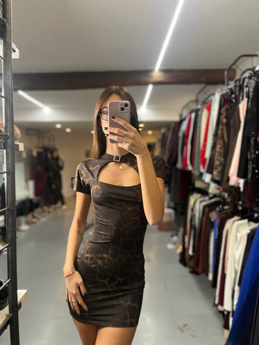 Abito leopard