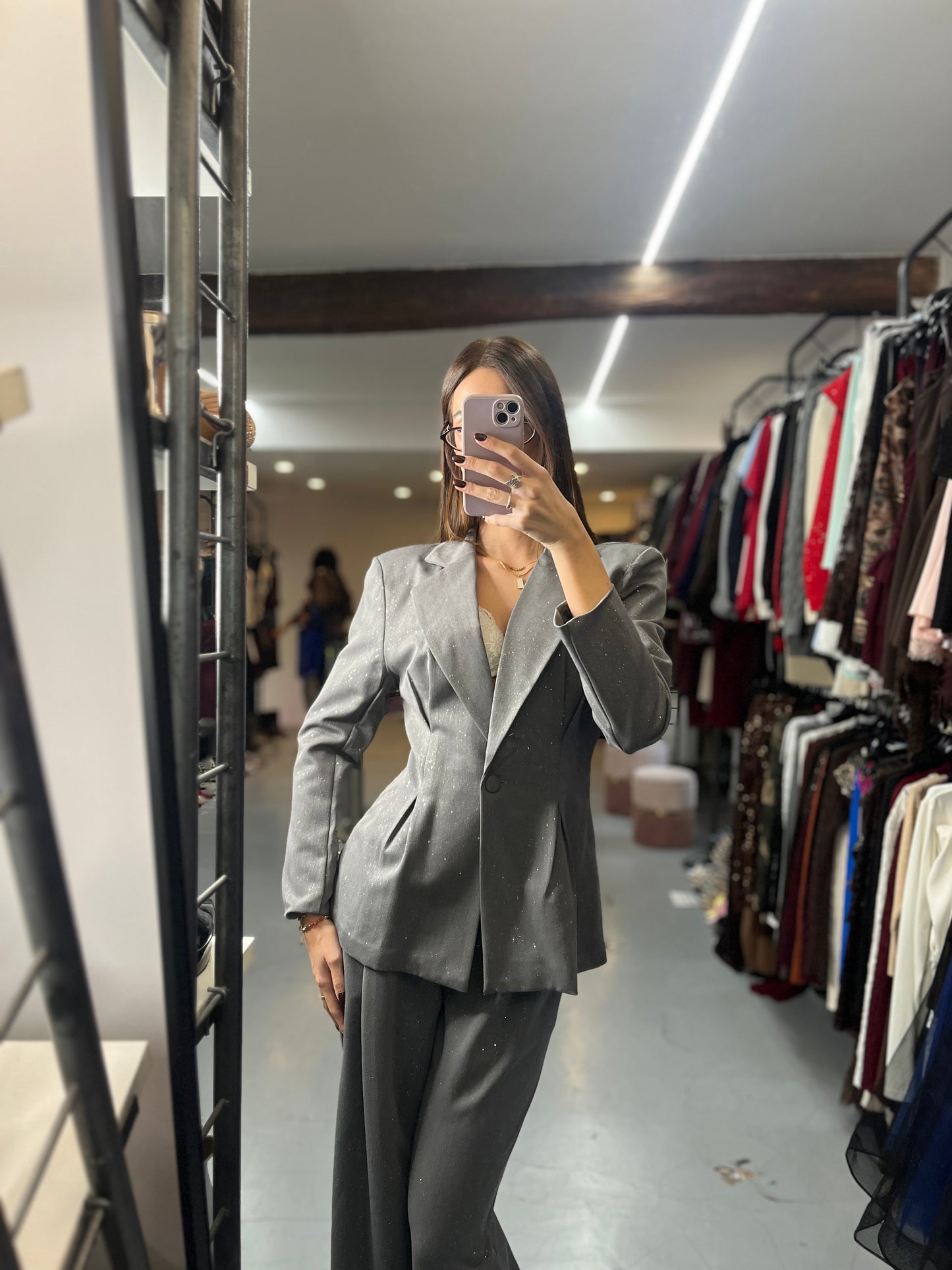 Tailleur glitter