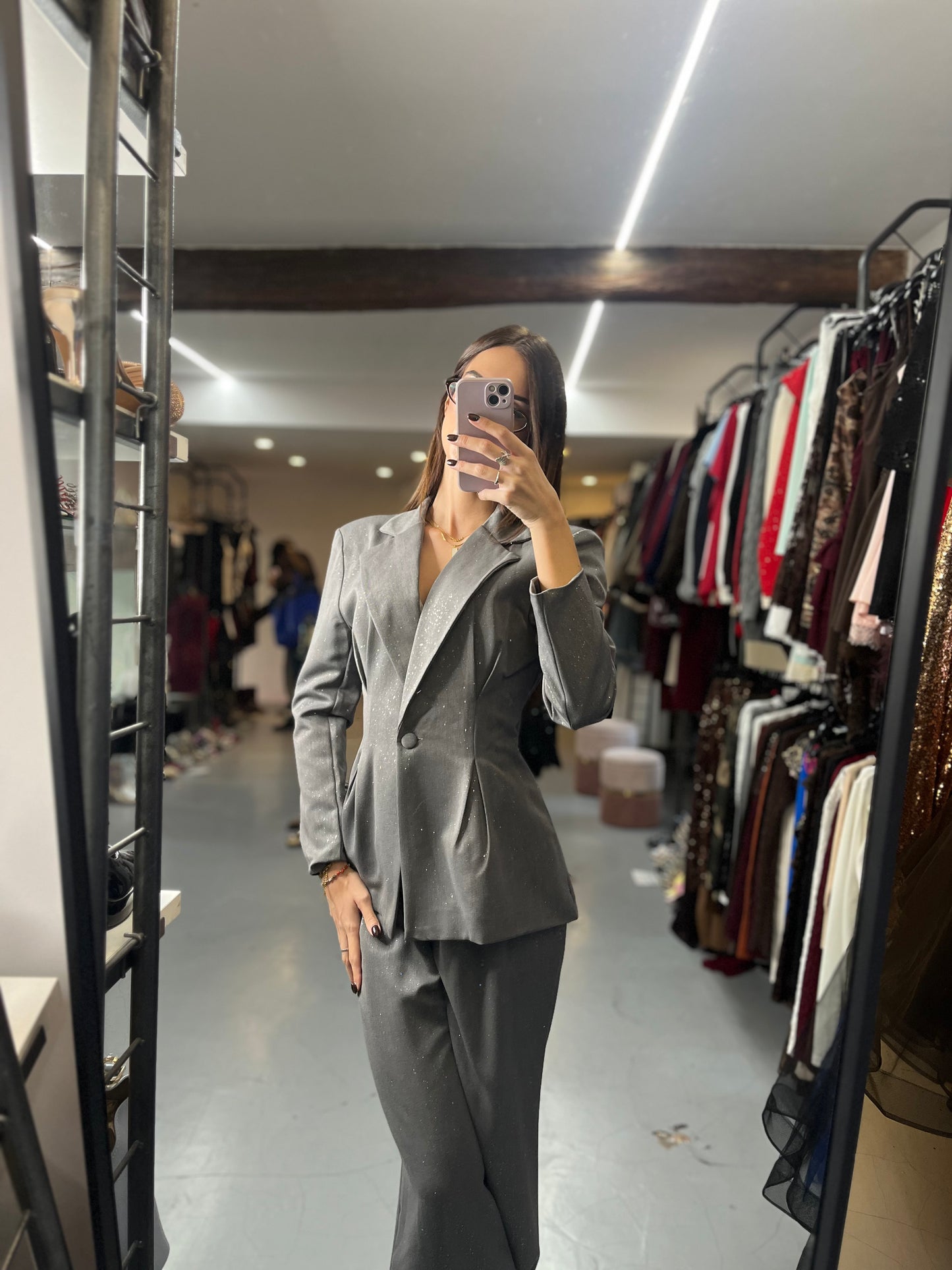 Tailleur glitter