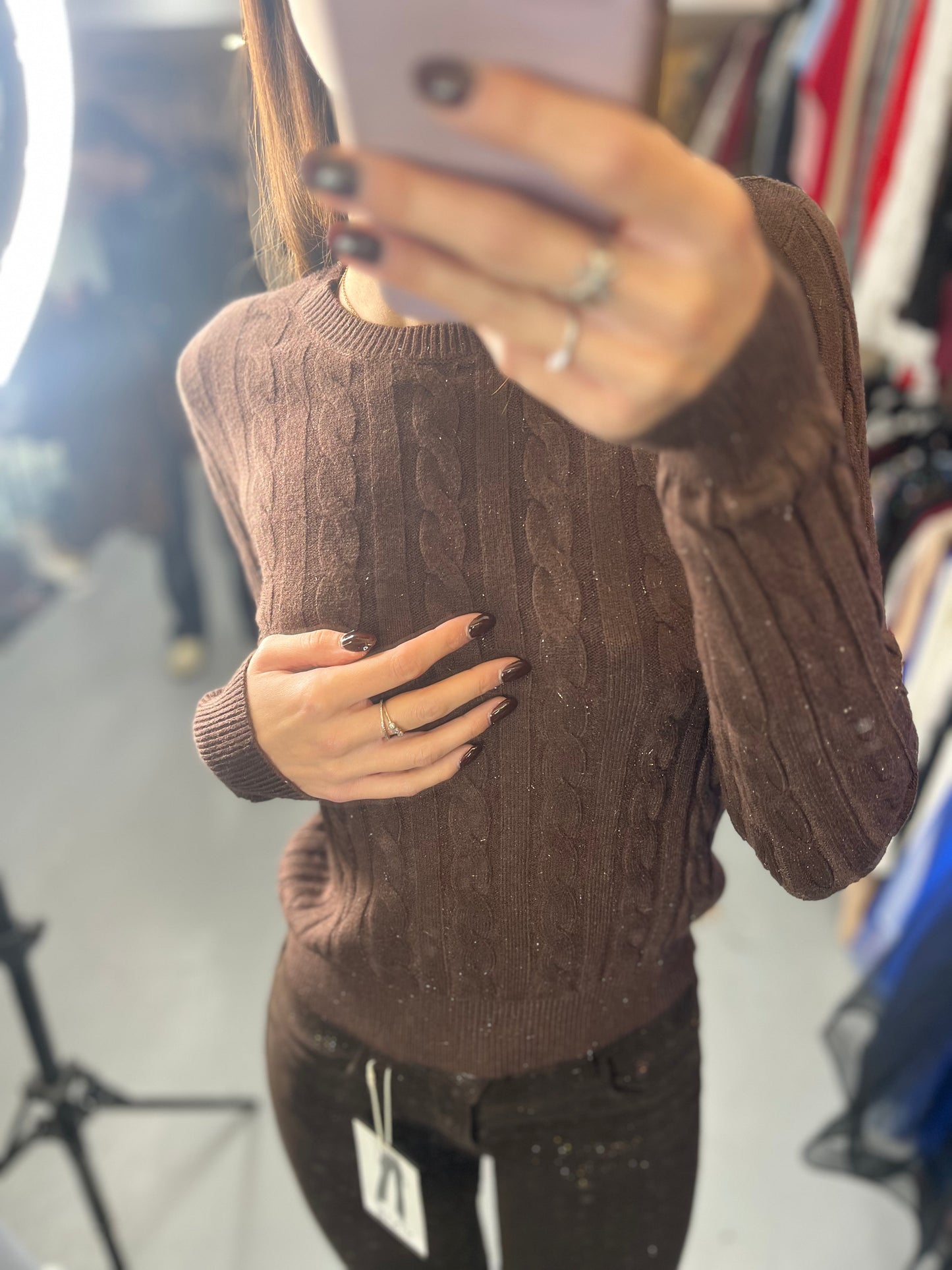 Maglioncino glitter