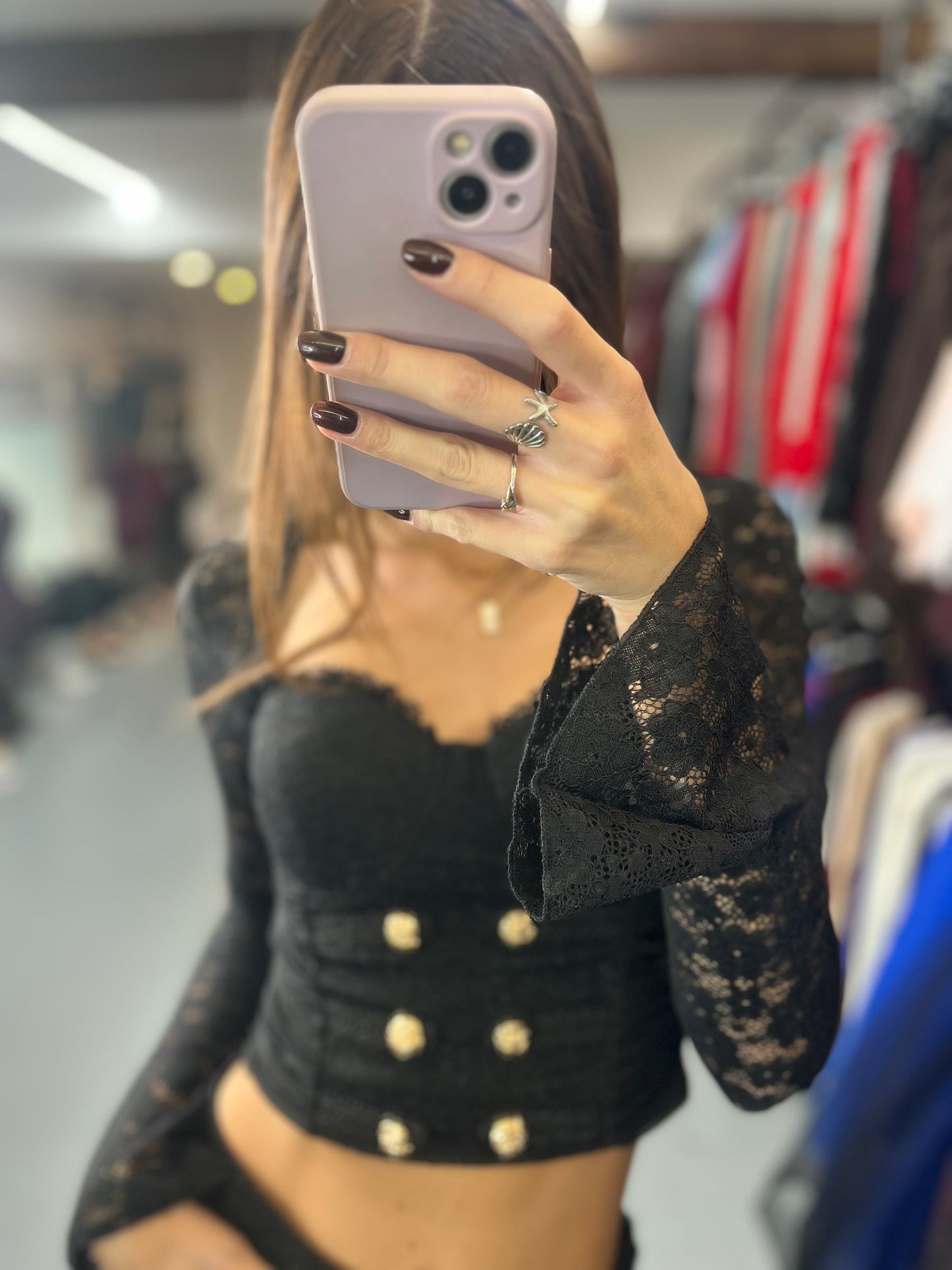 Maglia pizzo
