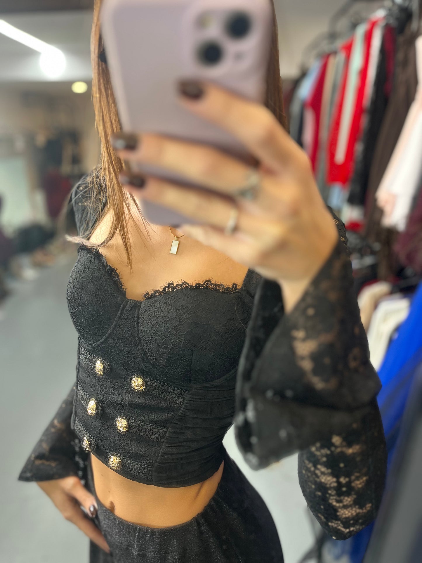 Maglia pizzo