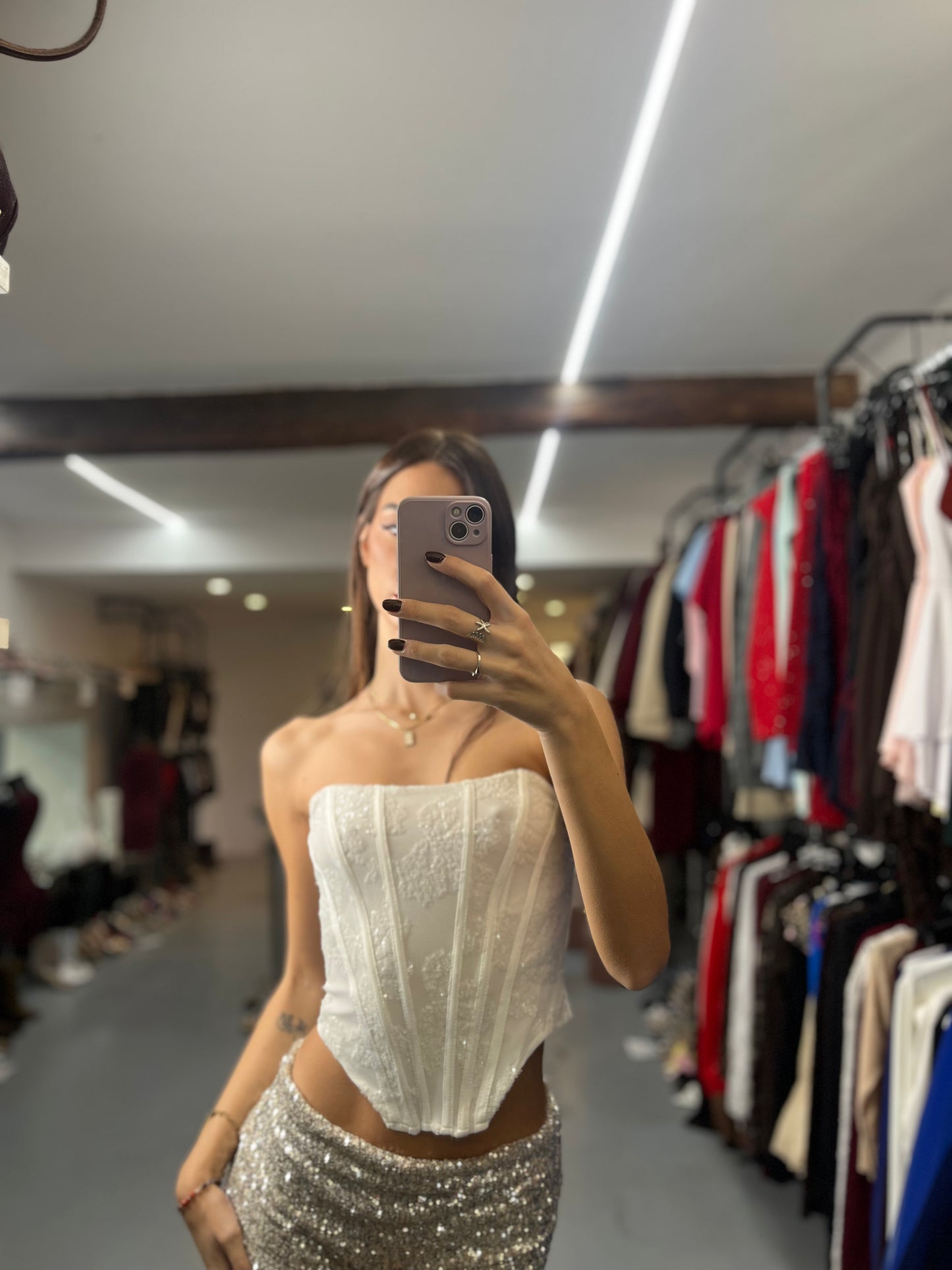 Corsetto glitter