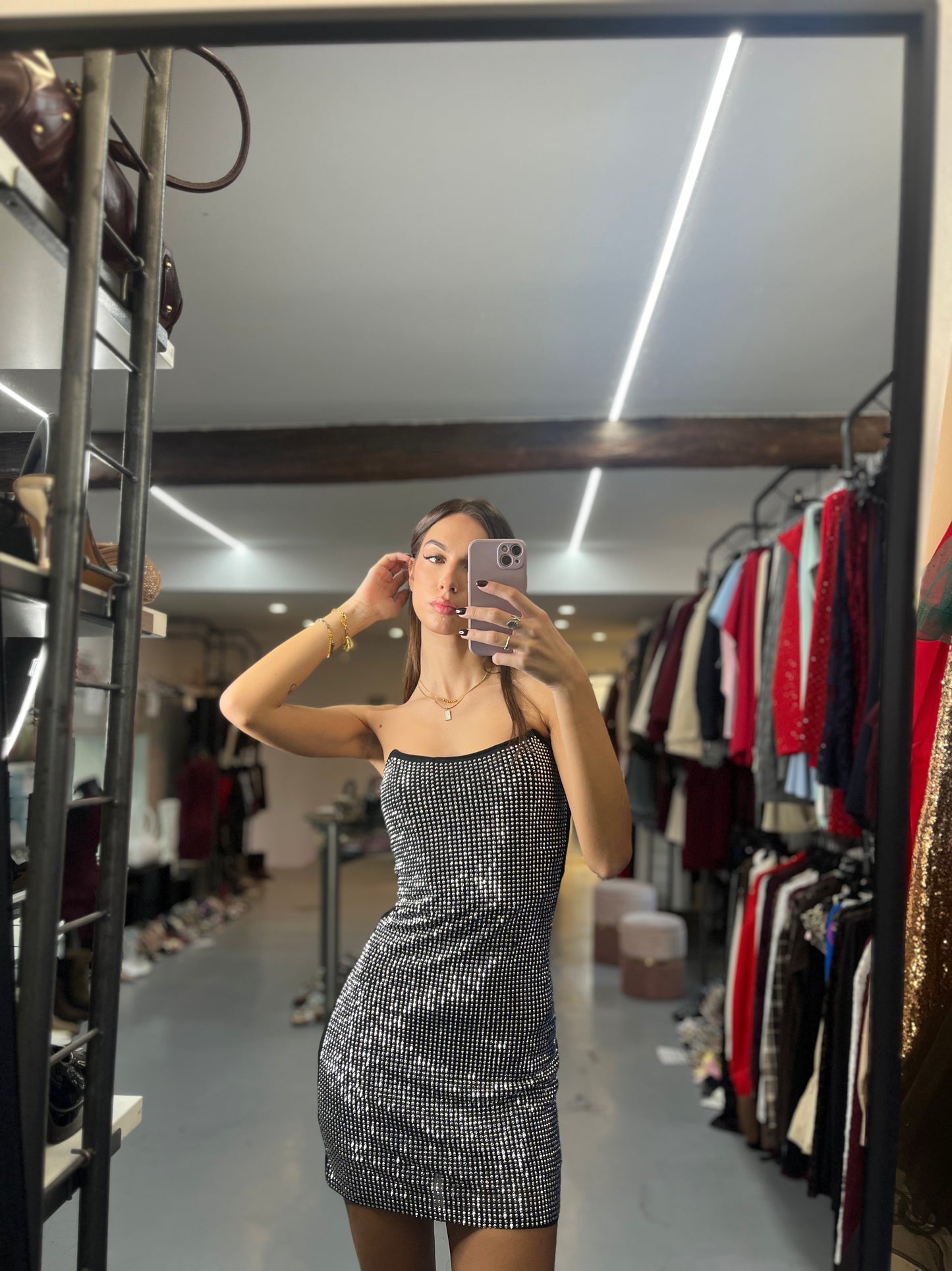 Abito glitter