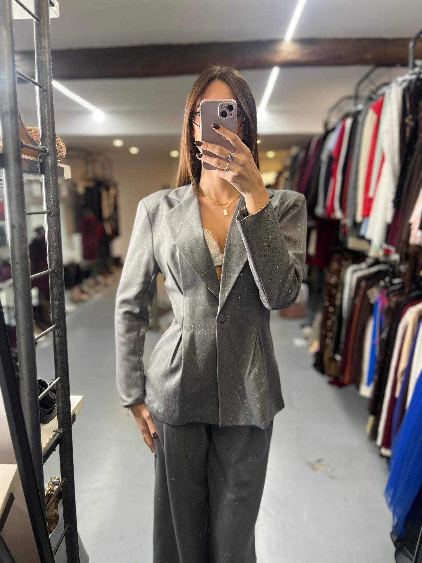 Tailleur glitter