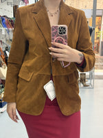 Giacca in camoscio